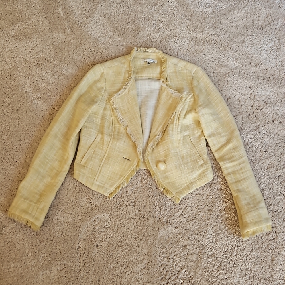Cabi Yellow Jacket size Small